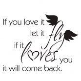 Wallsticker -  If you love it... 