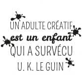 Wandtattoo Un adulte créatif... 