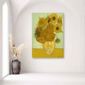 Leinwandbild, Sonnenblumen - V. van Gogh Kunstdruck 