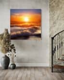 Leinwandbild Meer Welle Natur 