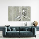 Leinwandbild 5 teilig, Traditioneller japanischer Geisha 