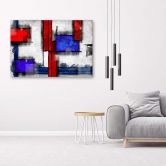 Leinwandbild, Geometrische Abstraktion 