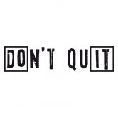 Wallsticker - Don't quit 