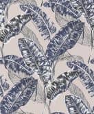 Vliestapete Floral Modern, Natur in Rosa-Braun  