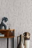 Vliestapete Illustration Modern, Natur in Beige  