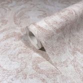 Vliestapete in ornamentaler Optik beige, rot Ornamental 