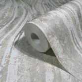 Vliestapete Beton, Wellen Grafisch Modern in Beige 