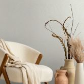 Vliestapete Blätter, Ranken Floral Natur in Weiß Beige 