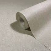 Non-woven wallpaper plain, textile plain classic in beige 
