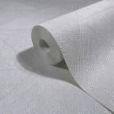 Papier peint intissé triangles, graphique géométrique en blanc 