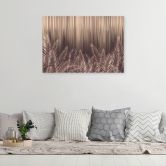 Leinwandbild, Exotische 3D Palmblätter 