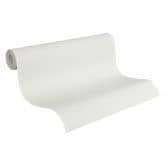 Papier peint uni blanc - Papier peint intissé - Unicolore - A.S. Création 
