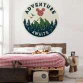 Selvklæbende tapet - Mickey Adventure - 125 x 125 cm 