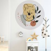 Selvklæbende tapet - Winnie Pooh Smile - 125 x 125 cm 