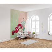 Vlies Fototapete - Ariel Pastell - 200 x 280 cm 
