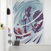 Vlies Fototapete - Star Wars Classic Concrete Hoth - 200 x 280 cm 