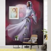 Vlies Fototapete - Star Wars Classic Leia - 200 x 250 cm 