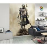 Vlies Fototapete - Star Wars The Mandalorian The Hunter - 200 x 280 cm 
