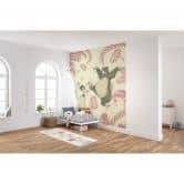 Vlies Fototapete - Dance the Jungle - 250 x 280 cm 