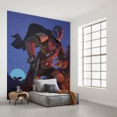 Vlies Fototapete - Star Wars The Mandalorian Big Ambush - 250 x 280 cm 