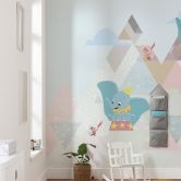 Vlies Fototapete - Dumbo flying elephant - 300 x 280 cm 