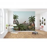 Vlies Fototapete - Jungle Book - 300 x 280 cm 