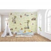 Vlies Fototapete - Winnie the Pooh Friends - 300 x 280 cm 
