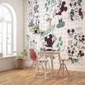 Vlies Fototapete - Mickey and Friends - 350 x 280 cm 
