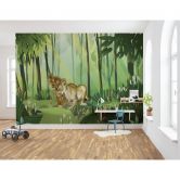 Vlies Fototapete - Lion King Love - 400 x 280 cm 