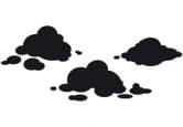 Frosted Glass - Clouds 