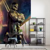 Vlies Fototapete - Mandalorian Savior - 200 x 280 cm 