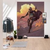 Vlies Fototapete - Mandalorian Escape - 200 x 280 cm 