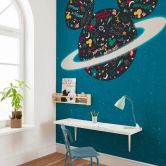 Vlies Fototapete - Planet Mickey - 200 x 280 cm 