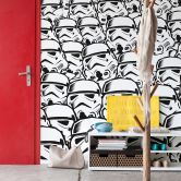 Vlies Fototapete - Star Wars Stormtrooper Swarm - 250 x 280 cm 