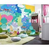 Vlies Fototapete - Toy Story Rex and Trixie - 300 x 280 cm 