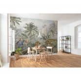 Vlies Fototapete - Lion King Hills - 300 x 280 cm 