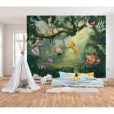 Vlies Fototapete - Lion King Hakuna Matata - 350 x 280 cm 