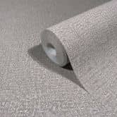 Vliestapete in Grau Strukturiertes Textil Putzoptik Uni 
