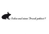 Wandtattoo Schon mal einen Frosch geküsst? 
