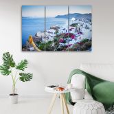 Leinwandbild 3-teilig, Griechenland Santorini 