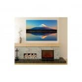 Leinwandbild, Fuji Berg Landschaft 