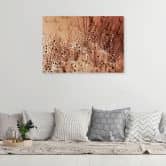 Canvasbillede, Mælkebøtte i dugdråber 