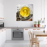 Canvasbillede, aromatisk te 