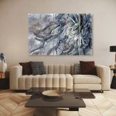 Leinwandbild 5 teilig, Blume der Königin der Nacht 