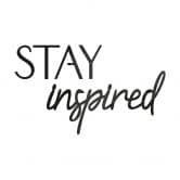 Wall decoration Stay Inspired 