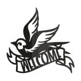 Wall decoration Welcome - Bird 