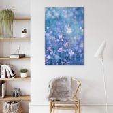 Tableau en verre acrylique Devos - la magie des fleurs 