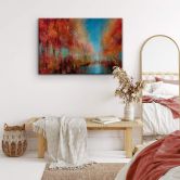 Acrylglasbild Schmucker - Indischer Sommer 