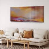 Tableau en verre acrylique Schmucker - Soleil - Panorama 