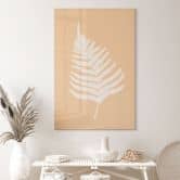 Acrylglasbild Farnblatt Silhouette - 1X Studio 
